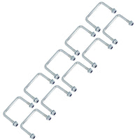 M12 U-Bolt N-Bolt 102mm x 80mm High Tensile for Boat Trailers