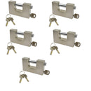 Shutter Padlocks Shipping Container Door Padlock Lock Security Solid Shed 3 Keys