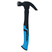 Curved Claw Hammer with Fibreglass Handle Nail Screw Remover 8oz 16oz 20oz