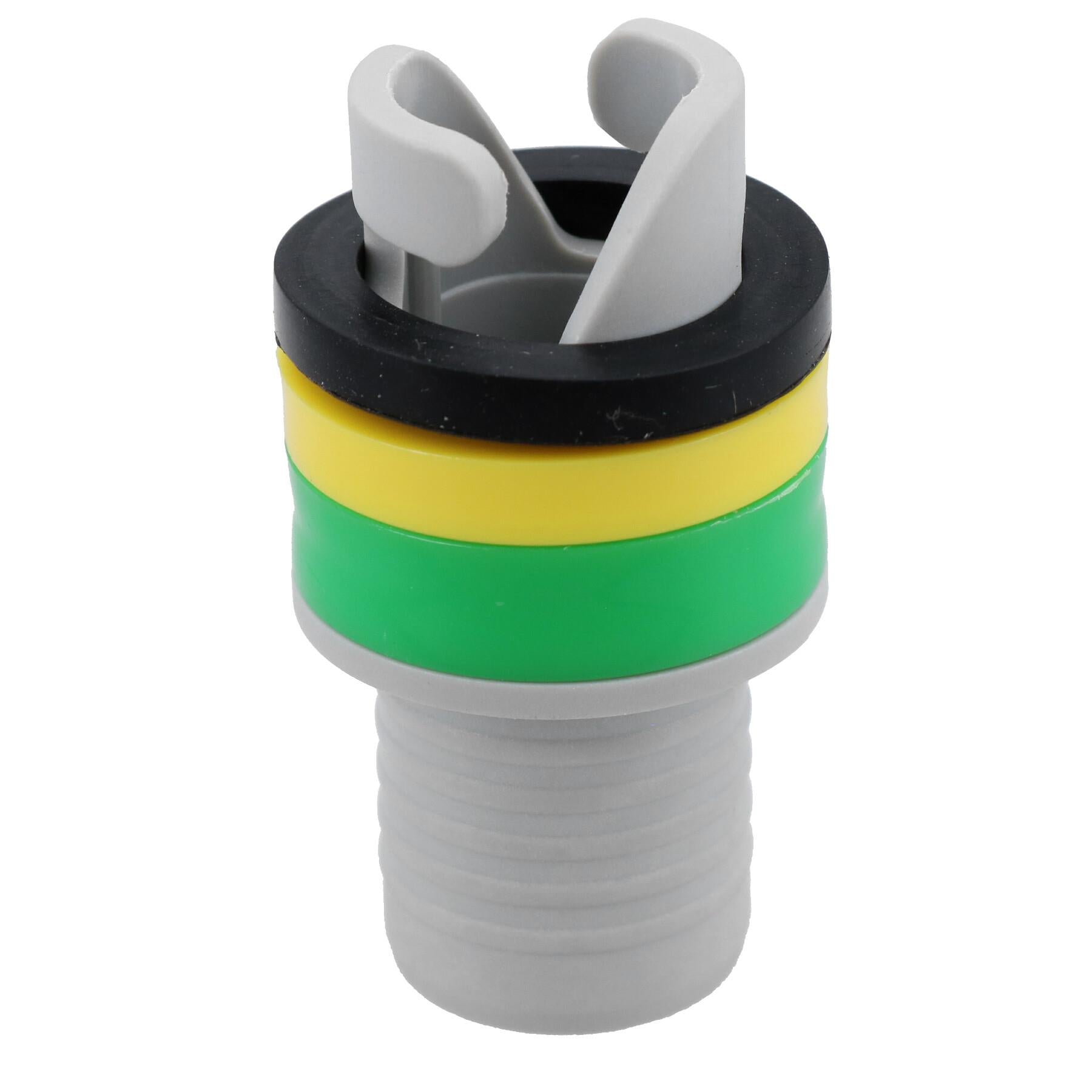 Inflatable Boat Rib Universal Inflating Valve Adapter for Foot Air Pump Kayak