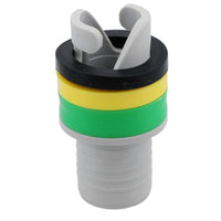 Inflatable Boat Rib Universal Inflating Valve Adapter for Foot Air Pump Kayak