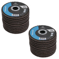 60 Grit Flap Discs Medium Grade Aluminium Oxide Sanding Removal Type 29