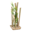 Aquatic Aquarium Decor Bamboo Stick Medium Fish Tank Ornament 9x11x25cm