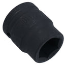 Metric Shallow Impact Impacted European Style Socket 3/4" Drive 6 Sided