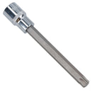 T55 x 140mm Male Extra Long Torx Bit Socket 1/2in Drive CRV S2 Steel