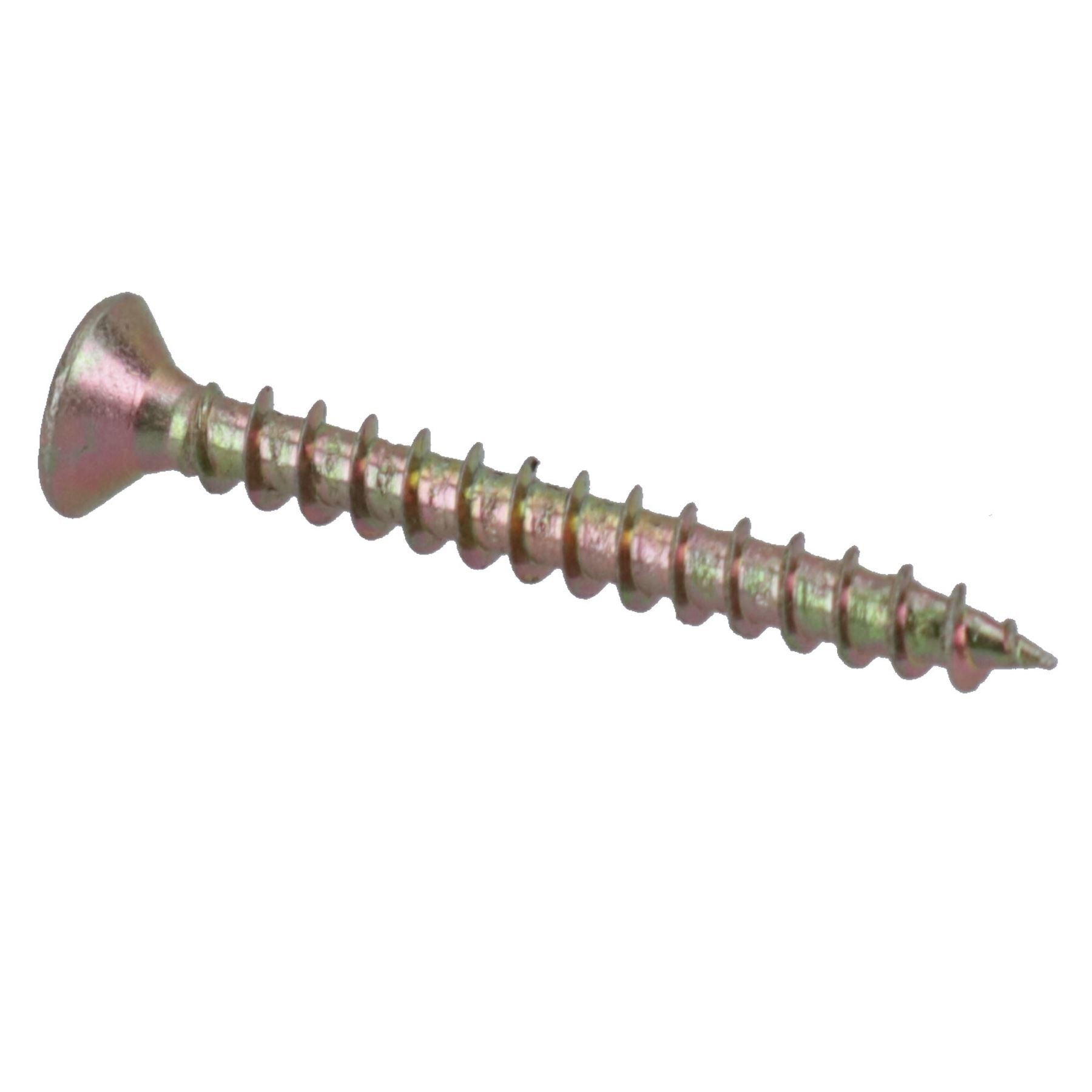 3mm x 25mm Countersunk Wood Chipboard Screw Fasteners PZ1 Drive