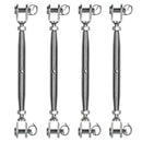 Rigging Screw 6mm Jaw to Jaw Turnbuckle Straining Marine Grade 316 Stainless
