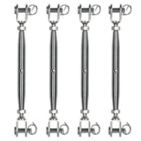 Rigging Screw 6mm Jaw to Jaw Turnbuckle Straining Marine Grade 316 Stainless