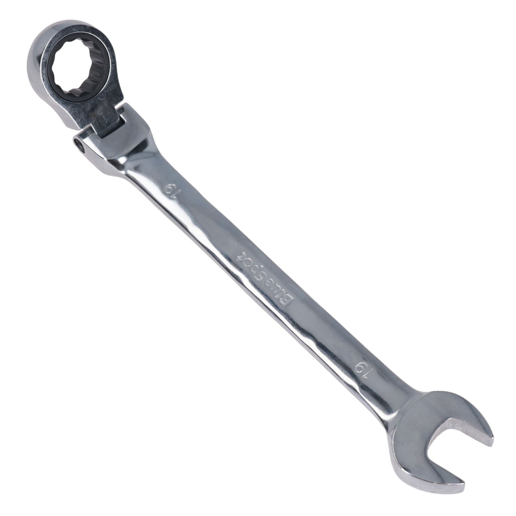 MM Metric Flexible Combination Ratchet Spanner Wrench Bi-Hex 12 Sided 72 Teeth