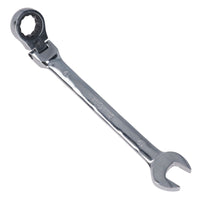 MM Metric Flexible Combination Ratchet Spanner Wrench Bi-Hex 12 Sided 72 Teeth