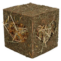 Small Animals Guinea Pigs Rabbits Boredom Breaker Medium Hay Cube 12.5CM