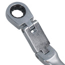 Metric Double Jointed Flexi Ratchet Combination Spanner Wrench 72 Teeth