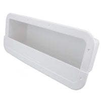 Plastic Storage Box Boat Motorhome 420mm x 170mm Half Open Compartment