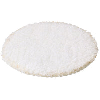 75mm Microfibre Cloth Polishing Buffing Cleaning Mop Hook and Loop Backing 1pc