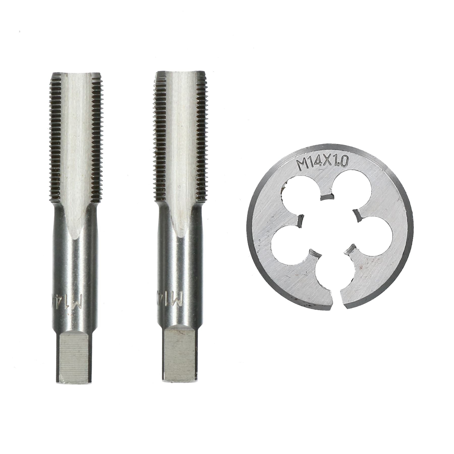 Metric Tap and Die Tungsten Steel Taper and Plug Set M2 - M18