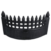 16" Fire Grate Front Fireplace Cast Iron Log Coal Saver Open Basket Castle Metal