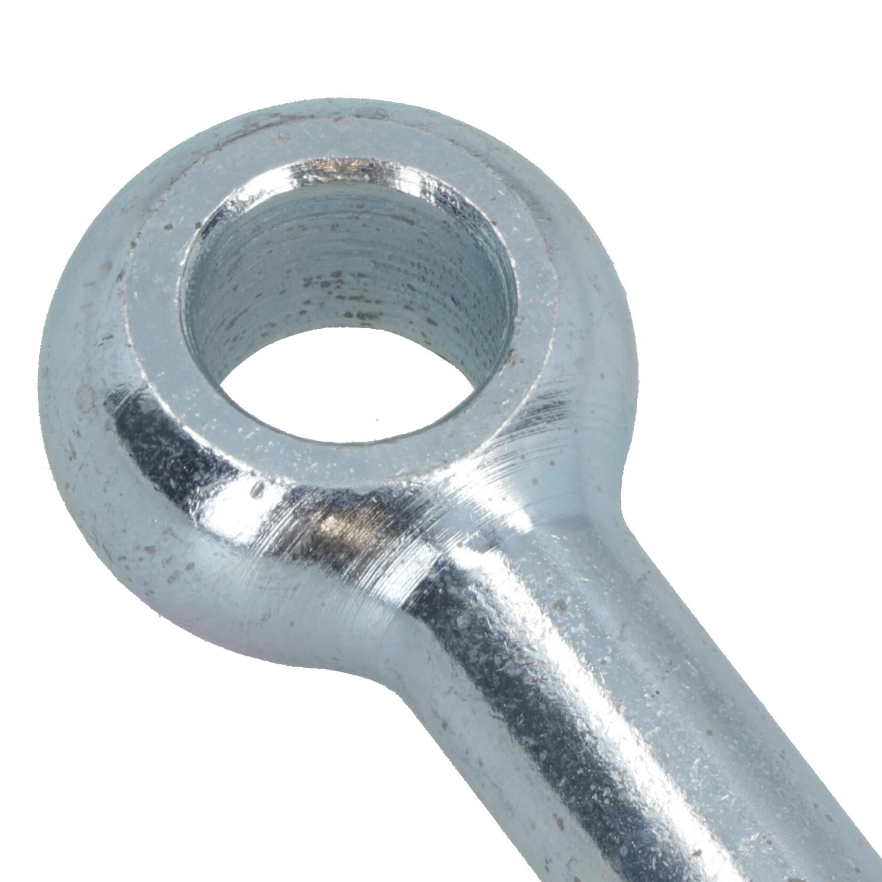 M12 80mm Eye Bolt Single Bolt Zinc Plated Threaded Rings DIN444 Catenary Wire