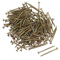 Countersunk Wood Screws 4.0 x 60mm Serrated Edge Prevent Splitting PZ2