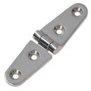 Polished Door Strap Hinge Stainless Steel 27mm x 103mm 316 Marine Cabin