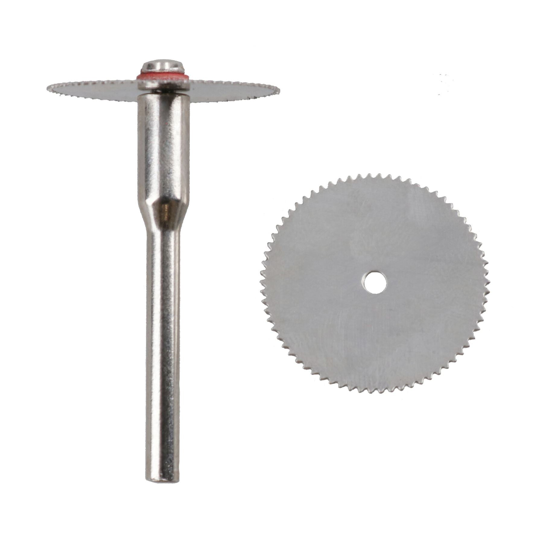 Rotary Tool HSS Saw Blade Cutting Circular Discs Set 22mm with 3.17mm Mandrel
