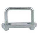 M12 U-Bolt 82mm x 70mm With Plates High Tensile for Boat Trailers