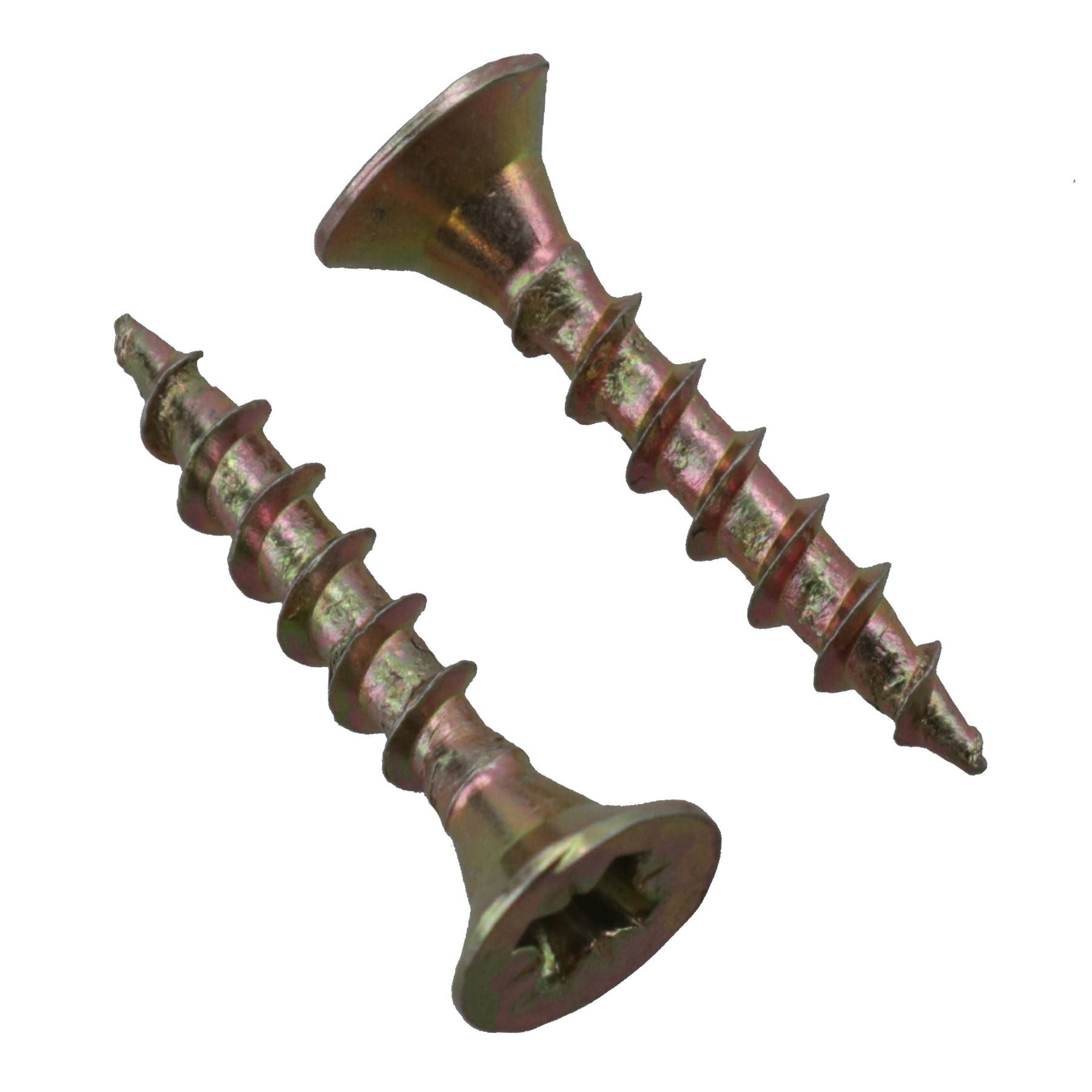 3.5mm x 20mm Countersunk Wood Chipboard Screw Fasteners PZ2 Drive