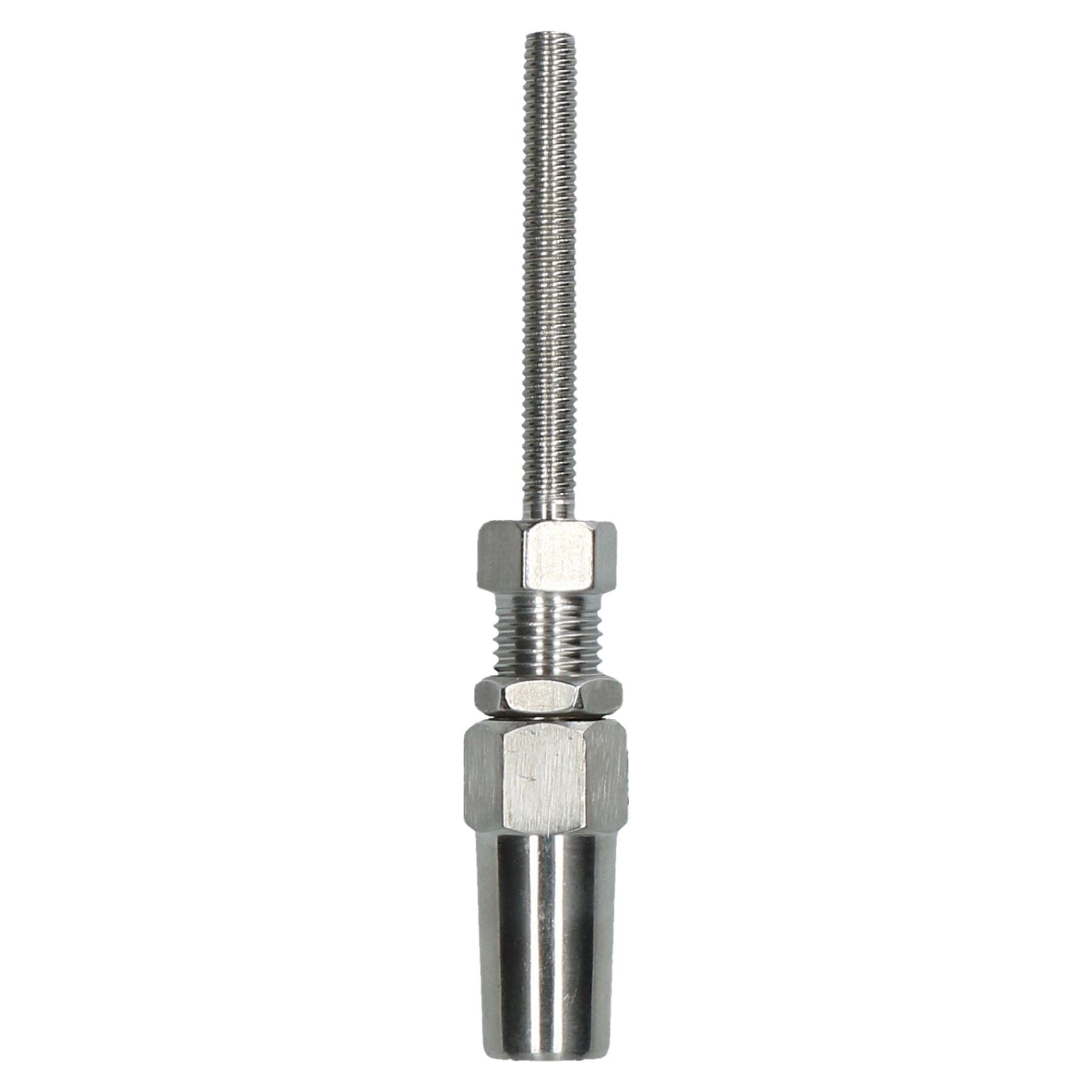 DIY Wire Rope Cable Fitting Swageless Rigging End Fitting Stainless Steel 316