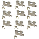 Shutter Padlocks Shipping Container Door Padlock Lock Security Solid Shed 3 Keys