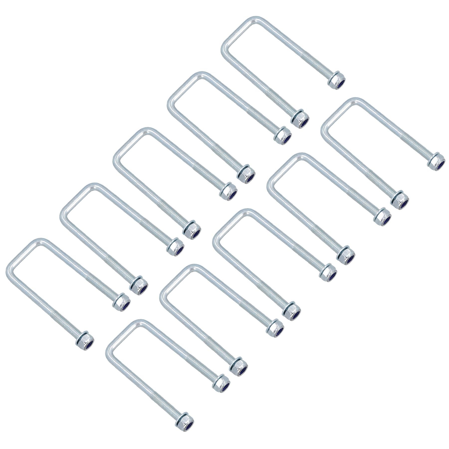 M10 U-Bolt N-Bolt 42mm x 110mm High Tensile for Boat Trailers