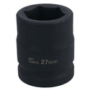 Metric Shallow Impact Impacted European Style Socket 3/4" Drive 6 Sided