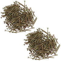 Countersunk Wood Screws 4.0 x 60mm Serrated Edge Prevent Splitting PZ2