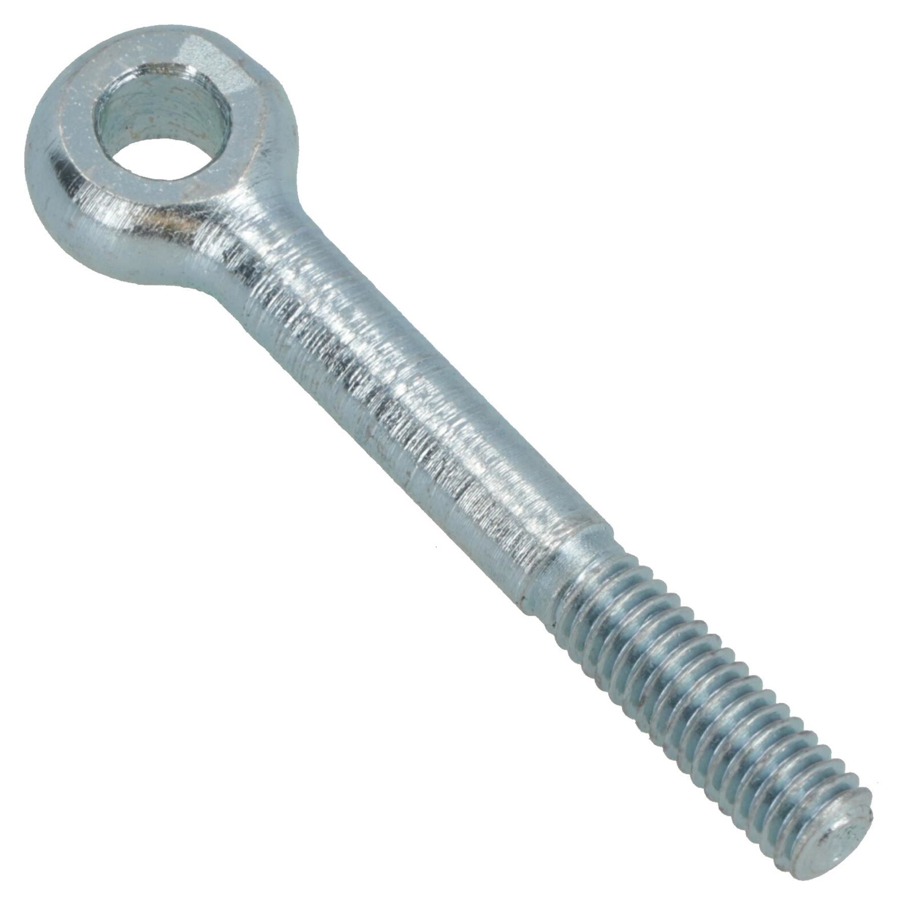 M6 50mm Eye Bolt Single Bolt Zinc Plated Threaded Rings DIN444 Catenary Wire