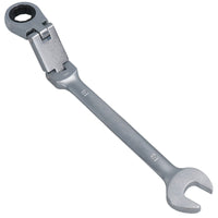 Metric Double Jointed Flexi Ratchet Combination Spanner Wrench 72 Teeth