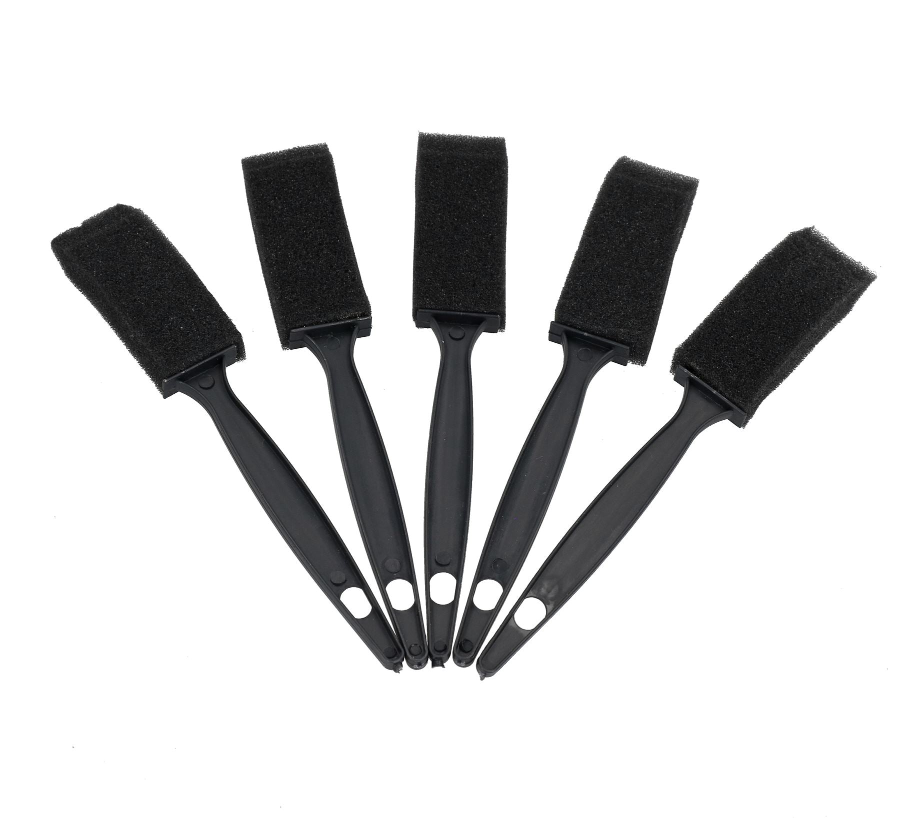 12pc Foam Paint Brushes for Varnish Oils Water Based Paint 25mm – 100mm