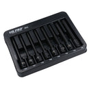 3/8in Drive Deep Impact Impacted Torx Star Male Bit Sockets T25 – T60 8pc Set