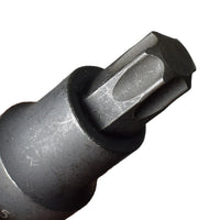 T55 x 53mm 1/2" Drive Short Impact Impacted Torx / Star Male Socket By Bergen