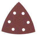 Hook Loop Delta Sanding Abrasive Discs Pads 93mm Triangle 120 Grit Fine 50pc