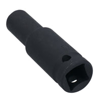 11mm 1/2in Drive Deep Metric Impact Impacted Socket 6 Sided Single Hex
