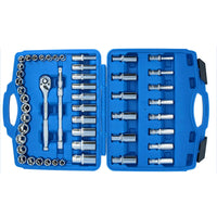 3/8” Drive Metric Imperial Socket Set Shallow + Deep 6 – 19mm / 5/16 – 7/8 50pc