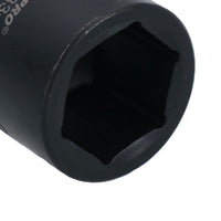 Metric Shallow Impact Impacted European Style Socket 3/4" Drive 6 Sided