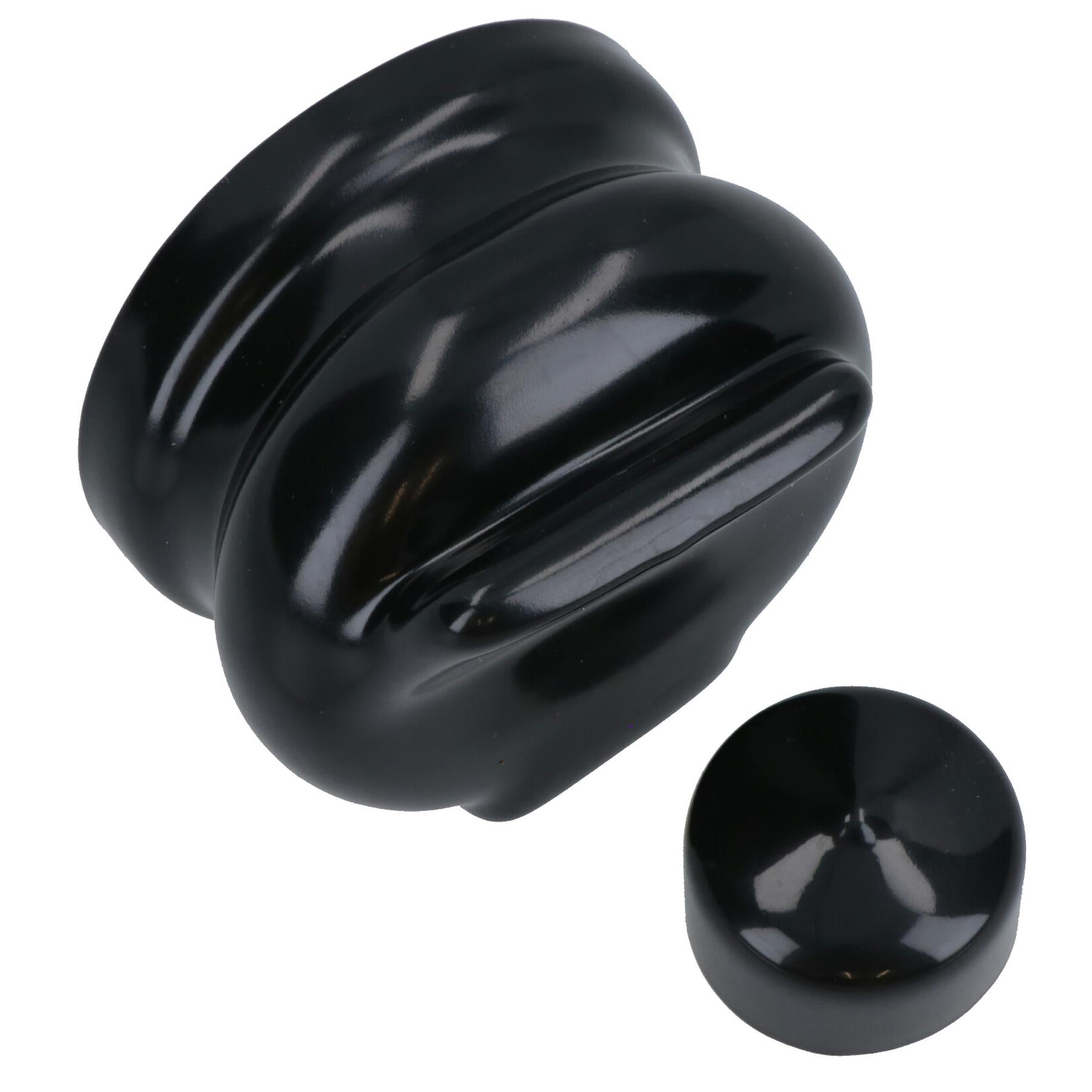 Tow Bar Socket & Plug Cover for 7 Pin Trailer Electrics Protective PVC Guard