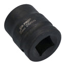 Metric Shallow Impact Impacted European Style Socket 3/4" Drive 6 Sided
