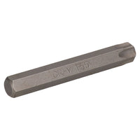 T20 – T60 Torx Star Male Bits With 10mm Shank 30mm or 75mm Length