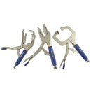 Locking Welding Sheet Metal Clamp C Clamps 3pc Mole Vice Grip Pliers