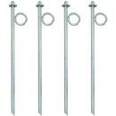 Heavy Canal Mooring Iron Peg Full Ring Galvanised Pin Cleat Anchor River Boat