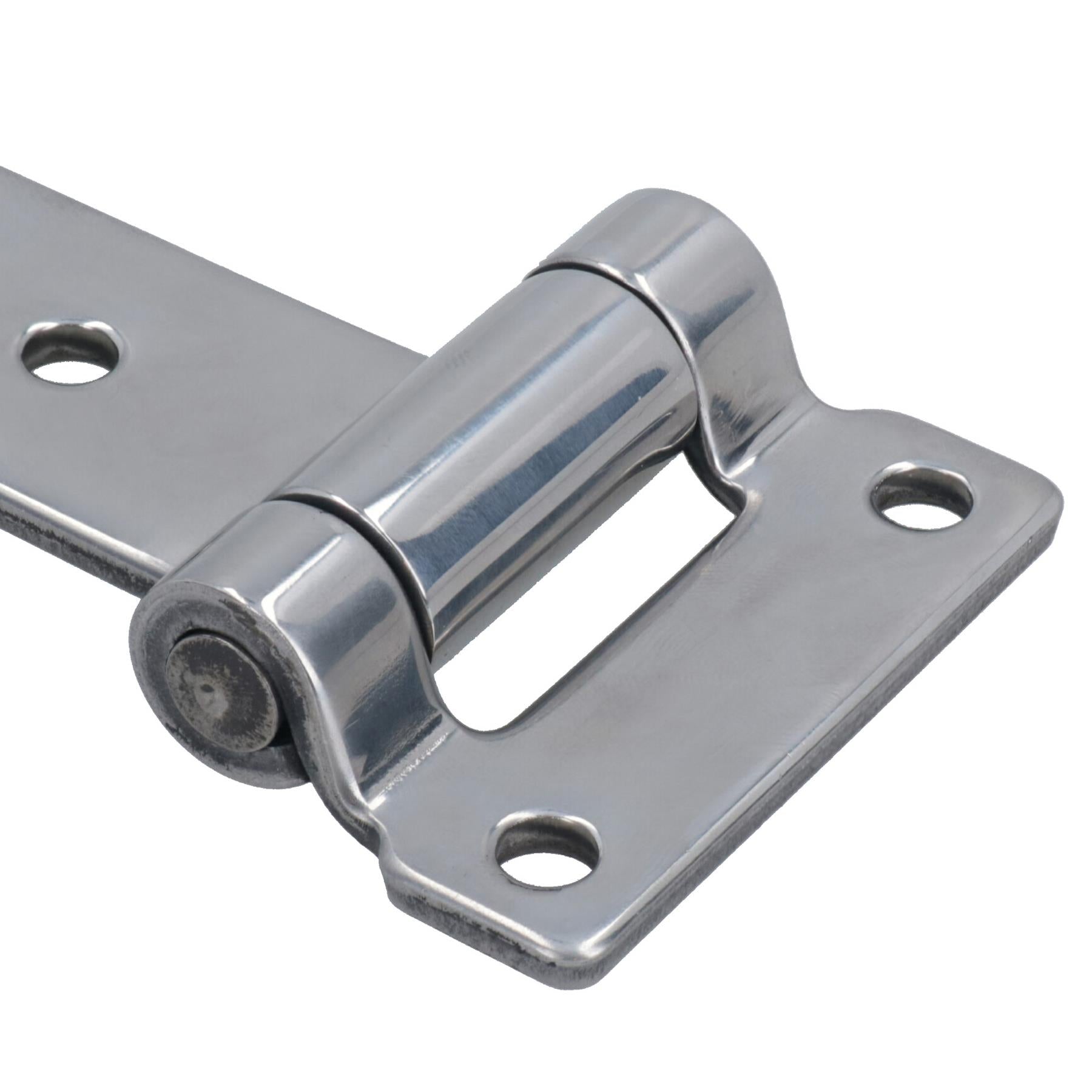 316 Stainless Steel Bolt on Door Hatch Hinge Bracket Fastener Marine 105mm