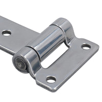 316 Stainless Steel Bolt on Door Hatch Hinge Bracket Fastener Marine 105mm