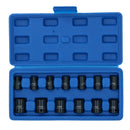 3/8" Drive Shallow Metric Impact Sockets 7mm - 19mm 13pc AT834