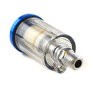 Mini HVLP Gravity Feed Spray Gun 8mm & Inline Moisture Trap Pressure Regulator