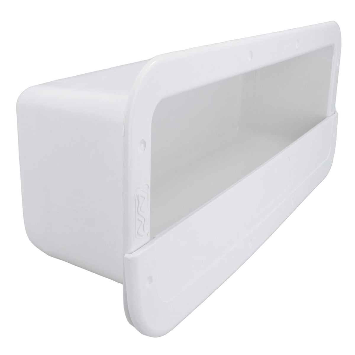 Plastic Storage Box Boat Motorhome 420mm x 170mm Half Open Compartment
